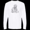 Unisex Gold Soft Touch Long Sleeve T-Shirt Thumbnail