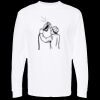 Unisex Gold Soft Touch Long Sleeve T-Shirt Thumbnail