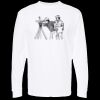 Unisex Gold Soft Touch Long Sleeve T-Shirt Thumbnail