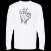 Unisex Gold Soft Touch Long Sleeve T-Shirt Thumbnail