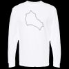 Unisex Gold Soft Touch Long Sleeve T-Shirt Thumbnail