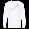 Unisex Gold Soft Touch Long Sleeve T-Shirt Thumbnail