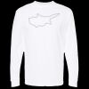 Unisex Gold Soft Touch Long Sleeve T-Shirt Thumbnail