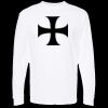 Unisex Gold Soft Touch Long Sleeve T-Shirt Thumbnail