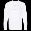 Unisex Gold Soft Touch Long Sleeve T-Shirt Thumbnail