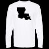 Unisex Gold Soft Touch Long Sleeve T-Shirt Thumbnail