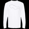 Unisex Gold Soft Touch Long Sleeve T-Shirt Thumbnail