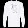 Unisex Gold Soft Touch Long Sleeve T-Shirt Thumbnail