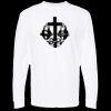 Unisex Gold Soft Touch Long Sleeve T-Shirt Thumbnail
