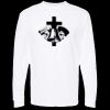 Unisex Gold Soft Touch Long Sleeve T-Shirt Thumbnail
