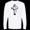 Unisex Gold Soft Touch Long Sleeve T-Shirt Thumbnail