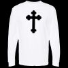 Unisex Gold Soft Touch Long Sleeve T-Shirt Thumbnail