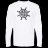 Unisex Gold Soft Touch Long Sleeve T-Shirt Thumbnail