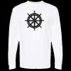 Unisex Gold Soft Touch Long Sleeve T-Shirt Thumbnail