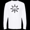 Unisex Gold Soft Touch Long Sleeve T-Shirt Thumbnail