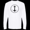 Unisex Gold Soft Touch Long Sleeve T-Shirt Thumbnail
