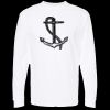 Unisex Gold Soft Touch Long Sleeve T-Shirt Thumbnail