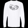 Unisex Gold Soft Touch Long Sleeve T-Shirt Thumbnail