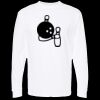 Unisex Gold Soft Touch Long Sleeve T-Shirt Thumbnail