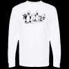 Unisex Gold Soft Touch Long Sleeve T-Shirt Thumbnail