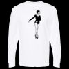 Unisex Gold Soft Touch Long Sleeve T-Shirt Thumbnail