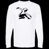 Unisex Gold Soft Touch Long Sleeve T-Shirt Thumbnail