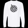 Unisex Gold Soft Touch Long Sleeve T-Shirt Thumbnail