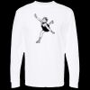Unisex Gold Soft Touch Long Sleeve T-Shirt Thumbnail