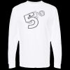 Unisex Gold Soft Touch Long Sleeve T-Shirt Thumbnail