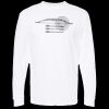 Unisex Gold Soft Touch Long Sleeve T-Shirt Thumbnail