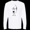Unisex Gold Soft Touch Long Sleeve T-Shirt Thumbnail