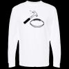 Unisex Gold Soft Touch Long Sleeve T-Shirt Thumbnail