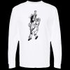 Unisex Gold Soft Touch Long Sleeve T-Shirt Thumbnail
