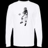 Unisex Gold Soft Touch Long Sleeve T-Shirt Thumbnail