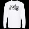 Unisex Gold Soft Touch Long Sleeve T-Shirt Thumbnail