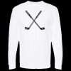 Unisex Gold Soft Touch Long Sleeve T-Shirt Thumbnail