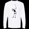 Unisex Gold Soft Touch Long Sleeve T-Shirt Thumbnail