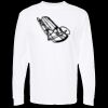 Unisex Gold Soft Touch Long Sleeve T-Shirt Thumbnail