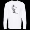 Unisex Gold Soft Touch Long Sleeve T-Shirt Thumbnail