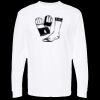 Unisex Gold Soft Touch Long Sleeve T-Shirt Thumbnail