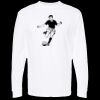 Unisex Gold Soft Touch Long Sleeve T-Shirt Thumbnail