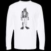Unisex Gold Soft Touch Long Sleeve T-Shirt Thumbnail