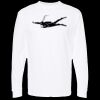 Unisex Gold Soft Touch Long Sleeve T-Shirt Thumbnail