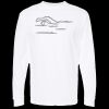 Unisex Gold Soft Touch Long Sleeve T-Shirt Thumbnail