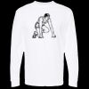 Unisex Gold Soft Touch Long Sleeve T-Shirt Thumbnail