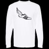 Unisex Gold Soft Touch Long Sleeve T-Shirt Thumbnail