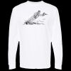 Unisex Gold Soft Touch Long Sleeve T-Shirt Thumbnail