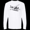 Unisex Gold Soft Touch Long Sleeve T-Shirt Thumbnail