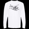 Unisex Gold Soft Touch Long Sleeve T-Shirt Thumbnail