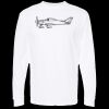 Unisex Gold Soft Touch Long Sleeve T-Shirt Thumbnail